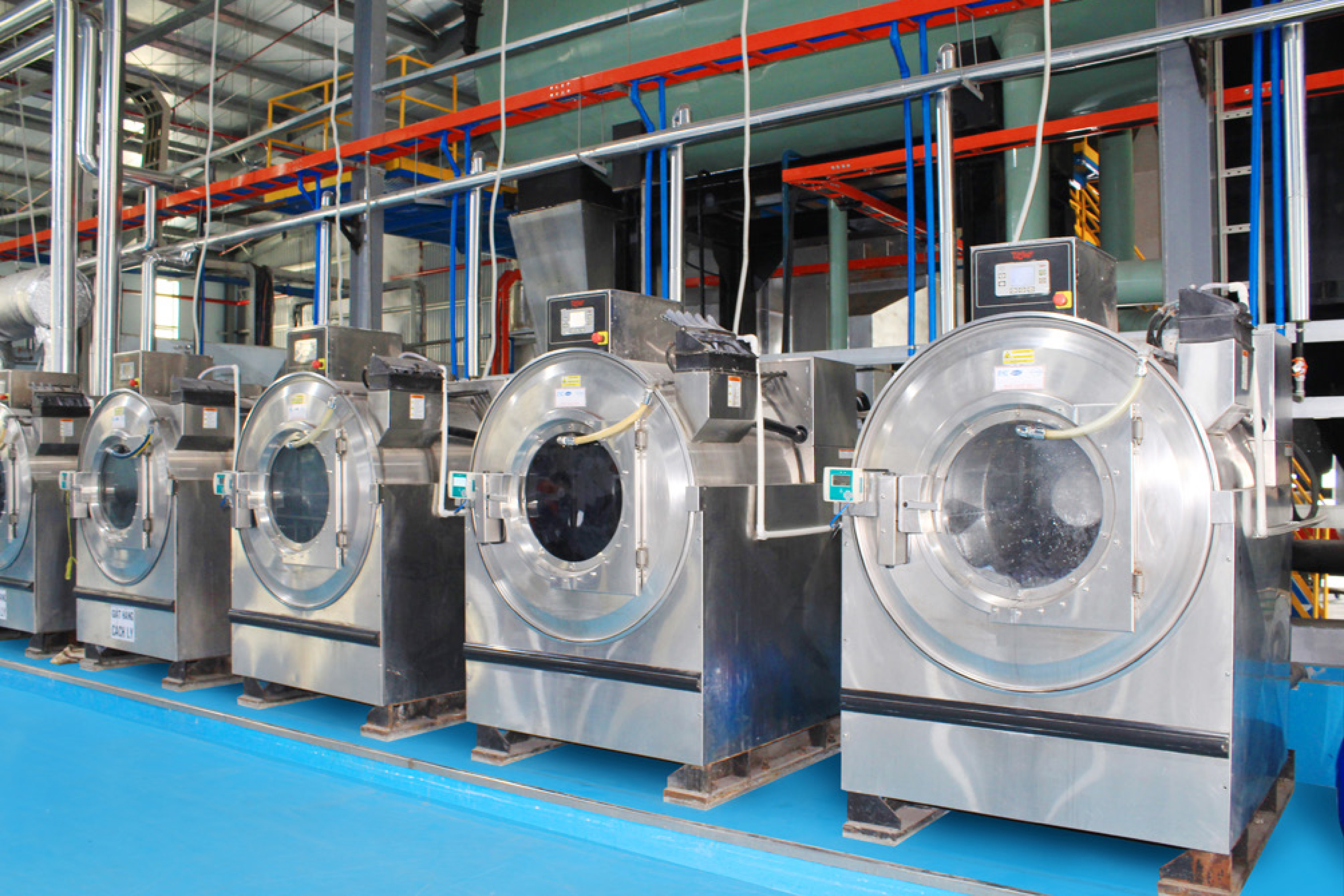 hệ thống máy giặt của EcoWash HCMC-01