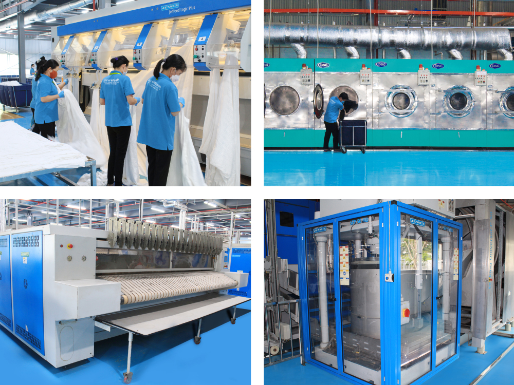 quy trình ép sấy ủi tiêu chuẩn chất lượng cao